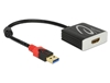 Изображение Delock Adapter USB 3.0 Type-A male - HDMI female