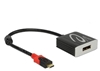 Picture of Delock Adapter USB Type-C™ male > Displayport female (DP Alt Mode) 4K 60 Hz