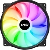 Изображение MSI MAX F20A-1 Fan 200mm ARGB Fan - Case Accessory ''1x 200mm ARGB PWM Fans