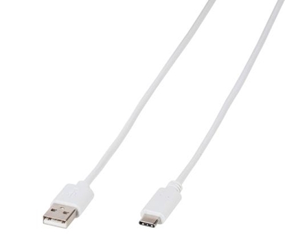 Attēls no Vivanco cable Polybag USB-C Data 1m (39452)