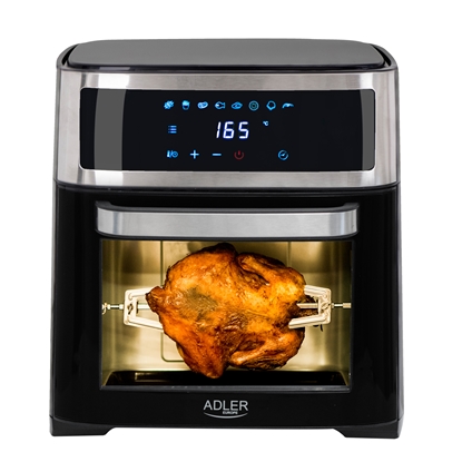 Attēls no Adler | Airfryer Oven | AD 6309 | Power 1700 W | Capacity 13 L | Stainless steel/Black