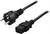 Picture of Deltaco DEL-109T power cable Black 2 m CEE7/7 IEC C19