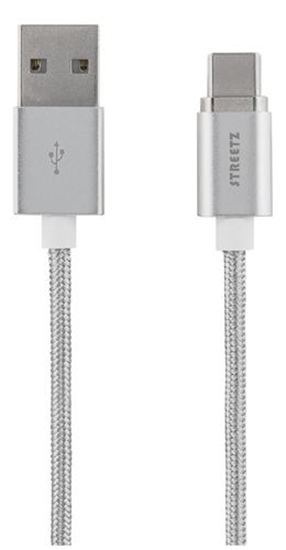 Picture of Deltaco USBC-1271 USB cable 1 m USB 2.0 USB A Silver