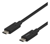 Picture of Deltaco USBC-1503M USB cable 2 m USB 3.2 Gen 1 (3.1 Gen 1) Black