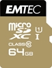 Изображение EMTEC MicroSD Card  64GB SDXC CL.10 UHS1 U1 Gold + Adapter