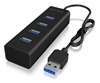 Picture of ICY BOX IB-HUB1409-U3 USB 3.2 Gen 1 (3.1 Gen 1) Type-A 5000 Mbit/s Black