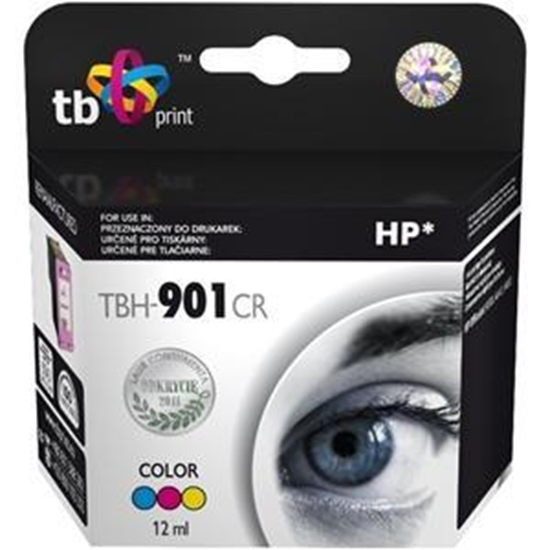 Изображение Ink HP OJ J4580 Color remanufactured TBH-901CR