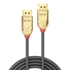 Изображение Lindy 0.5m DisplayPort 1.4 Cable, Gold Line