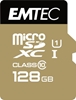 Picture of EMTEC MicroSD Card 128GB SDXC CL.10 Gold +