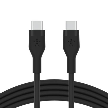 Attēls no Belkin Flex USB-C/USB-C to 60W 2m, black CAB009bt2MBK