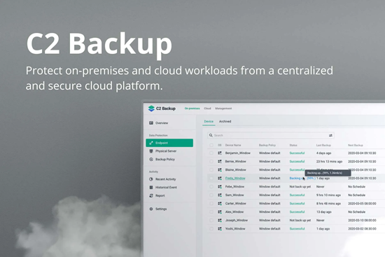 Picture of SOFTWARE LIC C2 STORAGE BACKUP/C2-BACKUP500G-1Y-EU SYNOLOGY