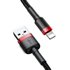 Picture of Lightning USB Cable Baseus Cafule 1.5A 2m (black & red)