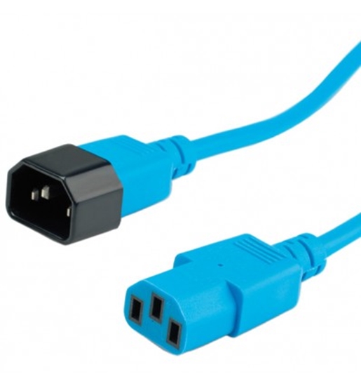 Picture of ROLINE Monitor Power Cable, blue 1.8 m