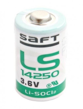Изображение 1/2 AA Litija baterija 3.6V SAFT LiSOCl2 LS14250 iepakojumā? 1 g