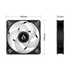 Picture of ARCTIC P14 PWM PST RGB 0dB - Semi-Passive 140 mm Fan with Digital RGB