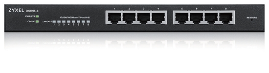 Изображение Zyxel GS1915-8 8-port Smart Switch, NebulaFlex