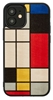 Picture of MAN&WOOD case for iPhone 12 mini mondrian wood black