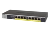 Picture of Netgear GS108LP Unmanaged Gigabit Ethernet (10/100/1000) Power over Ethernet (PoE) 1U Black, Grey