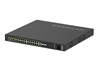 Picture of NETGEAR GSM4230P-100EUS network switch Managed L2/L3 Gigabit Ethernet (10/100/1000) Power over Ethernet (PoE) 1U Black