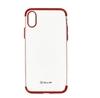 Picture of Tellur Cover Silicone Electroplated for iPhone X/XS red