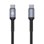 Attēls no Tellur Type-C to Type-C cable 3A PD60W 2m nylon black