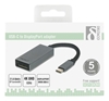 Picture of Adapter USB Deltaco USB-C - DisplayPort Szary  (USBC-DP2)