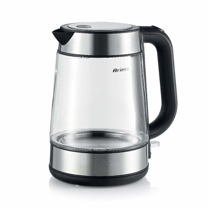 Picture of Ariete 2874 electric kettle 1.7 L 2200 W Stainless steel, Transparent