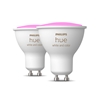 Изображение Philips Hue White and colour ambience GU10 – smart spotlight – (2-pack)