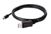 Picture of CLUB3D Mini DisplayPort to DisplayPort 1.4 HBR3 8K60Hz Cable, 2 Meter / 6.56 Feet