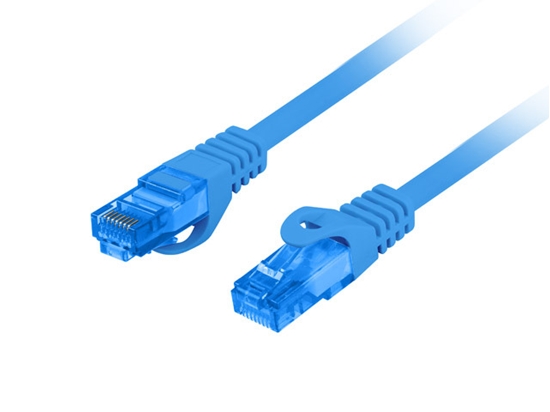 Picture of LANBERG PATCHCORD S/FTP CAT.6A 15M BLUE LSZH