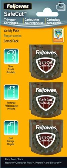 Picture of Fellowes SafeCut Replacement Blades - 3 Pack