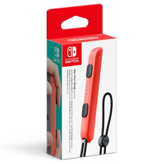 Изображение Nintendo Switch Joy-Con Wrist Strap Neon Red