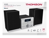 Picture of Thomson MIC122BT home audio system Home audio micro system 50 W Black, Silver