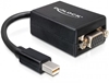 Picture of Delock Adapter mini Displayport 1.2 male  VGA female Passive black