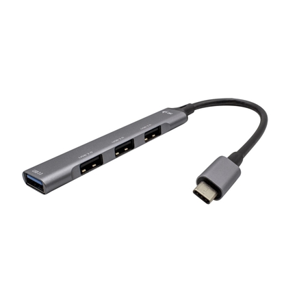 Изображение i-tec Metal USB-C HUB 1x USB 3.0 + 3x USB 2.0