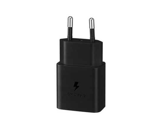 Изображение Tikla lādētājs Samsung 15W PD USB-C Melns