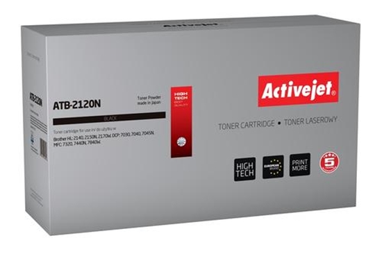 Изображение Activejet ATB-2120N toner (replacement for Brother TN-2120; Supreme; 2500 pages; black)