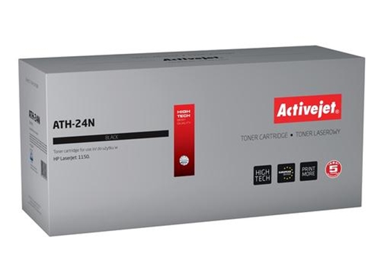 Изображение Activejet ATH-24N toner (replacement for HP 24A Q2624A; Supreme; 3000 pages; black)