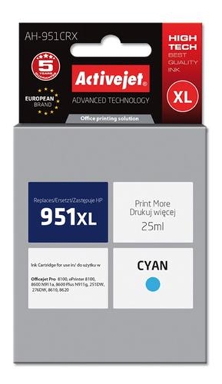 Изображение Activejet ink for Hewlett Packard No.951XL CN046AE