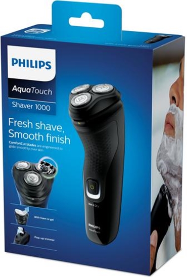 Picture of Philips 1000 series S1223/41 men's shaver Rotation shaver Trimmer Black