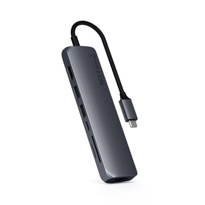 Picture of Adapteris SATECHI Slim USB-C MultiPort w. Ethernet