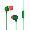 Picture of The House Of Marley Little Bird Mic Headset Wired In-ear Calls/Music Green