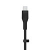 Picture of Belkin Flex Lightning/USB-C 15W 3m, mfi, 15W, black CAA009bt3MBK