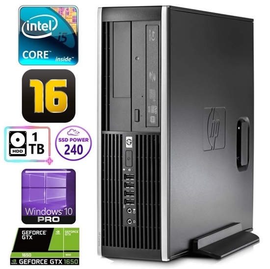 Picture of HP 8100 Elite SFF i5-750 16GB 240SSD+1TB GTX1650 4GB DVD WIN10Pro