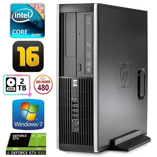 Изображение HP 8100 Elite SFF i5-750 16GB 480SSD+2TB GTX1650 4GB DVD WIN7Pro