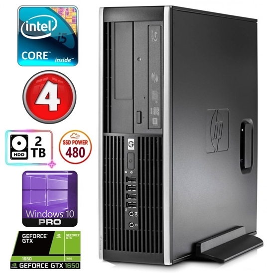 Изображение HP 8100 Elite SFF i5-750 4GB 480SSD+2TB GTX1650 4GB DVD WIN10Pro