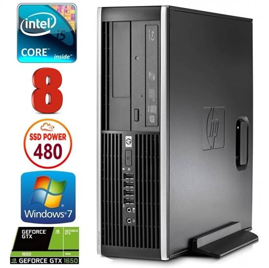 Изображение HP 8100 Elite SFF i5-750 8GB 480SSD GTX1650 4GB DVD WIN7Pro