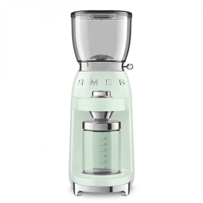 Attēls no SMEG COFFEE GRINDER 50'STYLE PASTEL GREEN CGF01PGEU