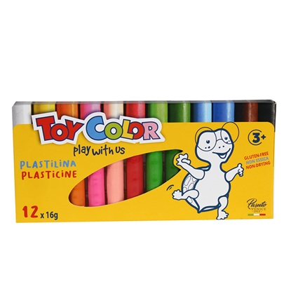 Picture of Plastilīns Toy Color 12-krāsas