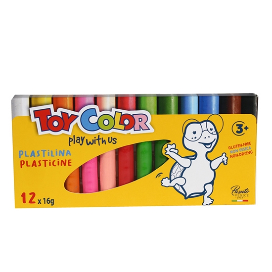 Изображение Plastilīns Toy Color 12-krāsas